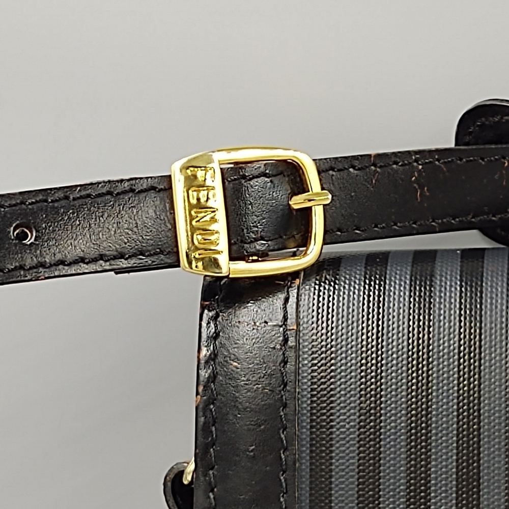 Vintage Fendi Black Shoulder Bag - Picture 2 of 8
